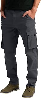 westAce Herren-Cargohose, Arbeitskleidung, Kampfsicherheit, Cargohose, 6 Taschen, volle Hose, Größe 32–44