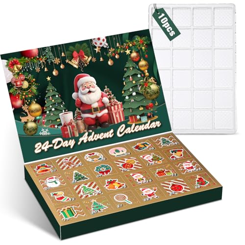 Humyoun 10 Sets Empty Advent Calendars to Fill 24 Days