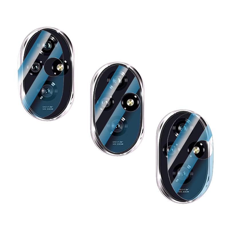FCS | Pack of 3 | 9H Flexible Back Camera Lens Protector Screen Guard for Honor 200 5G (Not a Tempered Glass)