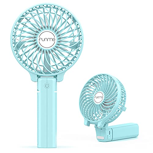 Ventilateur Portable Rechargeable USB - 5 Vitesses, écran LED, Pliable, 5000mAh