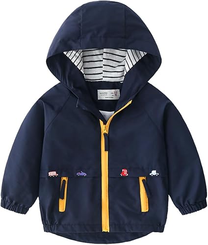 Toddler Girls Boys Windbreaker Casual Outerwear Kids Lightwe