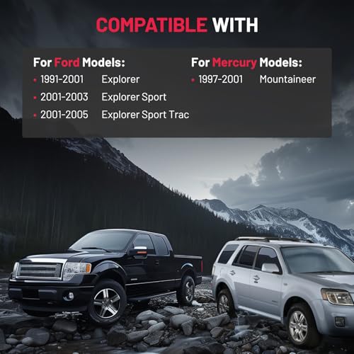 Image of SYERAL Door Latch Lock Actuator FR Front Right Passenger Side Latch Motor Compatible with Ford 1991-2001 Explorer, 2001-2003 Explorer Sport, 2001-2005 Explorer Sport Trac,1997-2001 Mountaineer