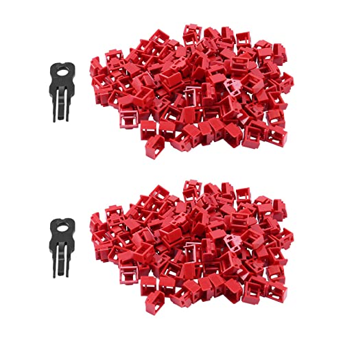 Protector anti-polvo RJ45 con llave para seguridad de servidores y hubs de red