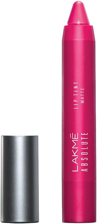 Lakme Absolute Lip Pout Matte Lip Color, Pink Fantasy, 3.7g