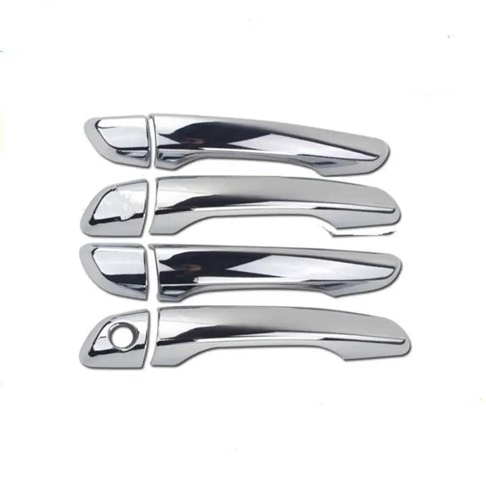 Trfbd Door Handle Cover Decorative Cover Car Door Bowl Pull Chrome Exterior Trim Molding Decoration For Hyundai For Creta For Ix25 2015-2020(Door Handle Cover)