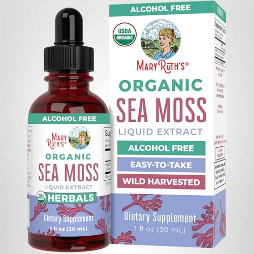 MaryRuth's Organic Irish Sea Moss Liquid Drops (1 fl oz) — view 10