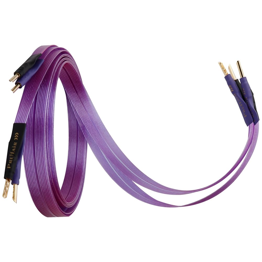 HiFi OCC kabel głośnikowy Hi-End pasek z czystej miedzi z ząbkowanymi wtyczkami bananowymi Y kabel wzmacniacz głośnika A