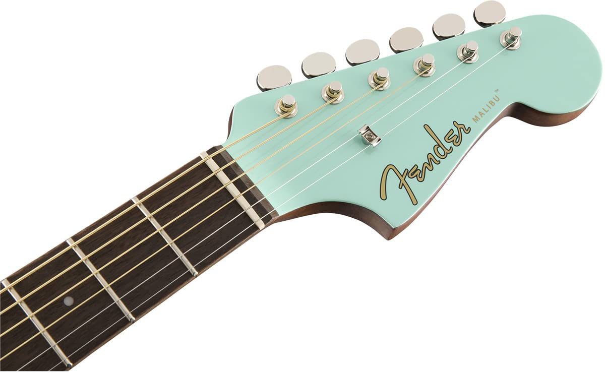 Amazon | Fender Malibu Player Aqua Splash ギター担当厳選 アコギ