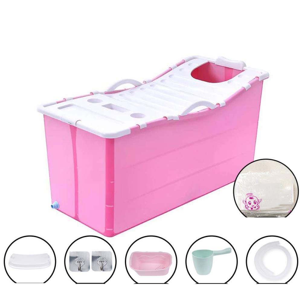 Buy Ssltdm Folding Bath Tub Inflatable Bathtub Adult Bathtub with lid