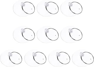 10pcs Screen Suction Cup Phone Pry Repair Opening Tool for Laptop Computer Tablet LCD Screen Remover (Clear, 40mm)