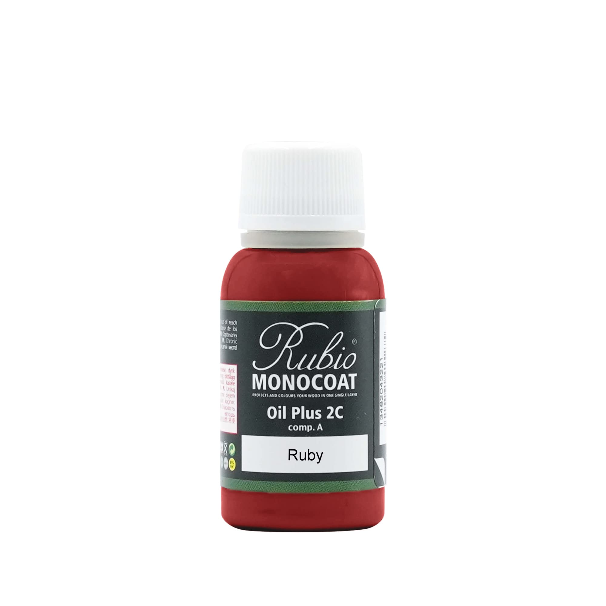 Buy Rubio Monocoat Oil Plus Part A, 20 Milliliters, Ruby, Interior Wood