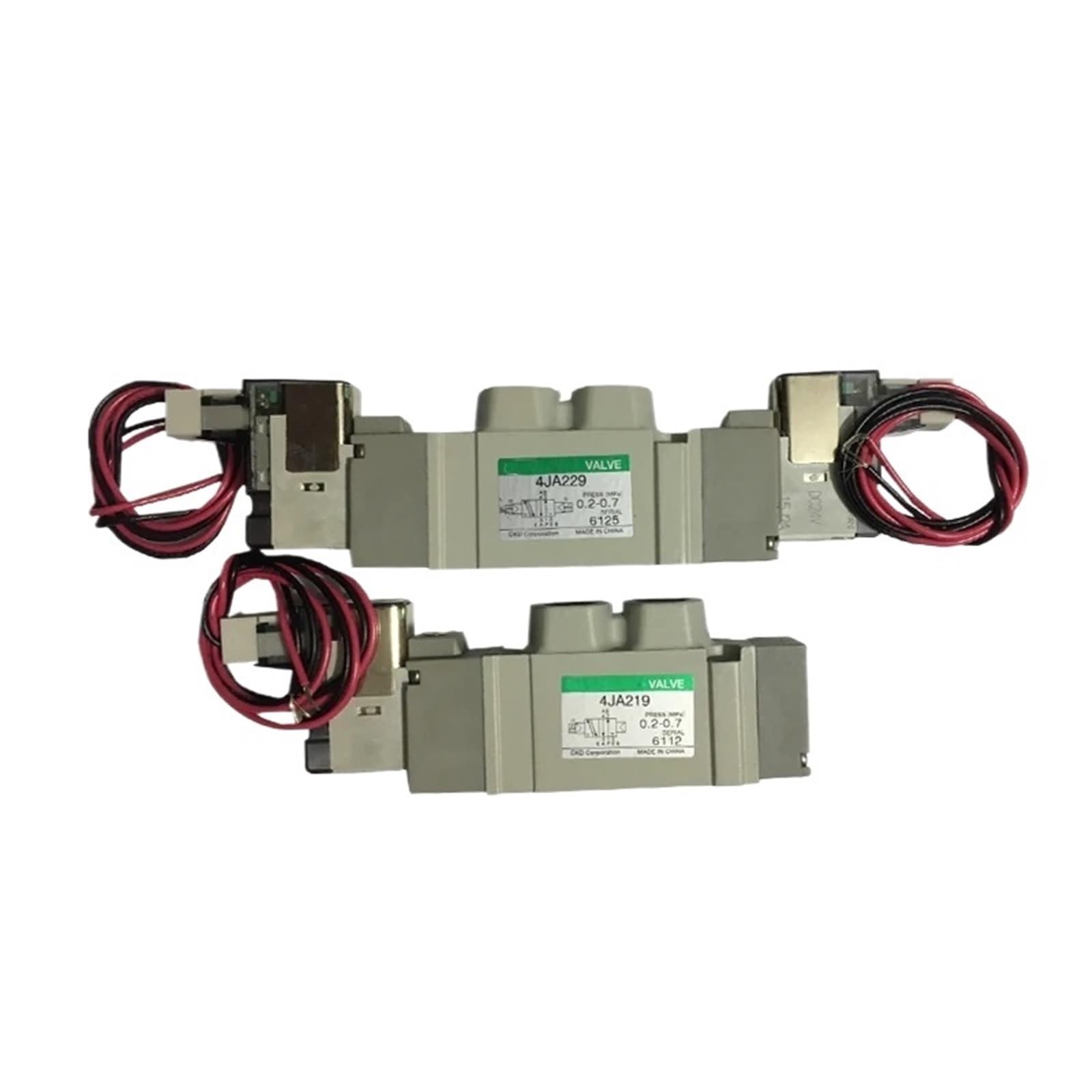 Électrovanne 4JA229-06 distributeur pneumatique 5/2 pour vérin industriel