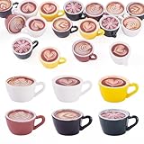 Ce que vous recevrez : vous recevrez 26 décorations en résine, 4 pièces/couleur, 6 couleurs, la quantité peut répondre à vos besoins