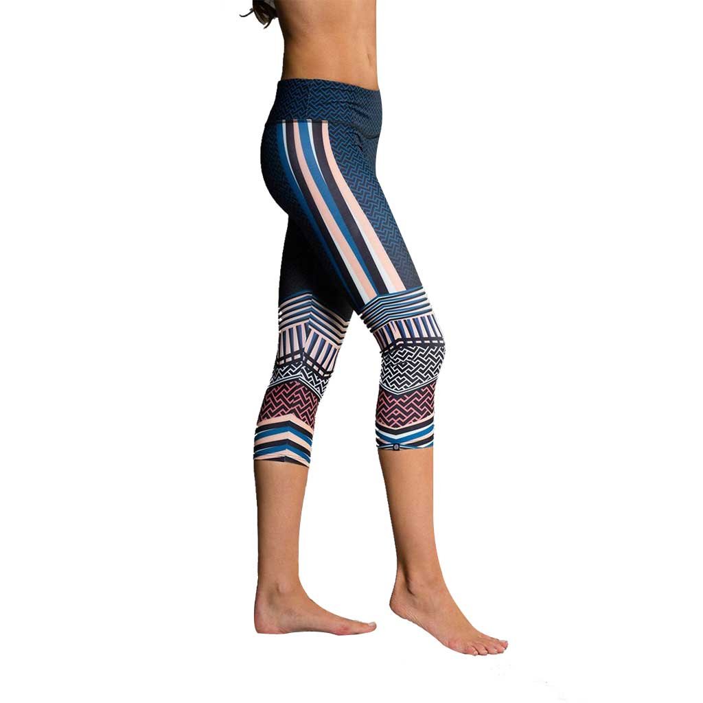 Onzie Yoga Graphic Capri 241 Empire (Small/Medium, Empire)