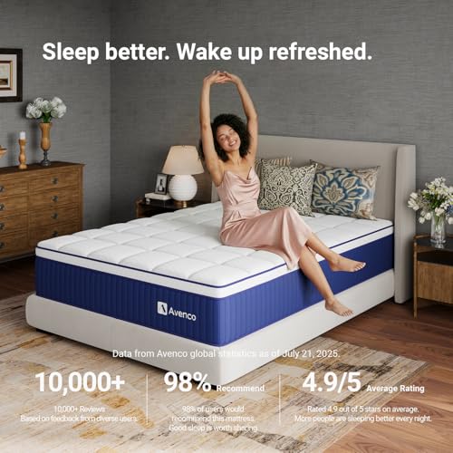 King size memory foam mattress