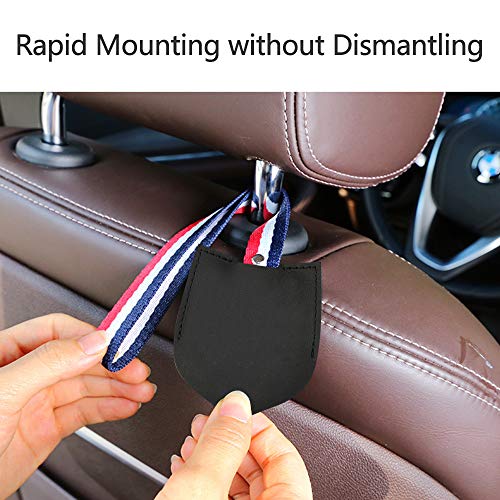 Yorten Assentos de ganchos de couro de alta qualidade Ganchos supressíveis Assentos traseiros Gancho