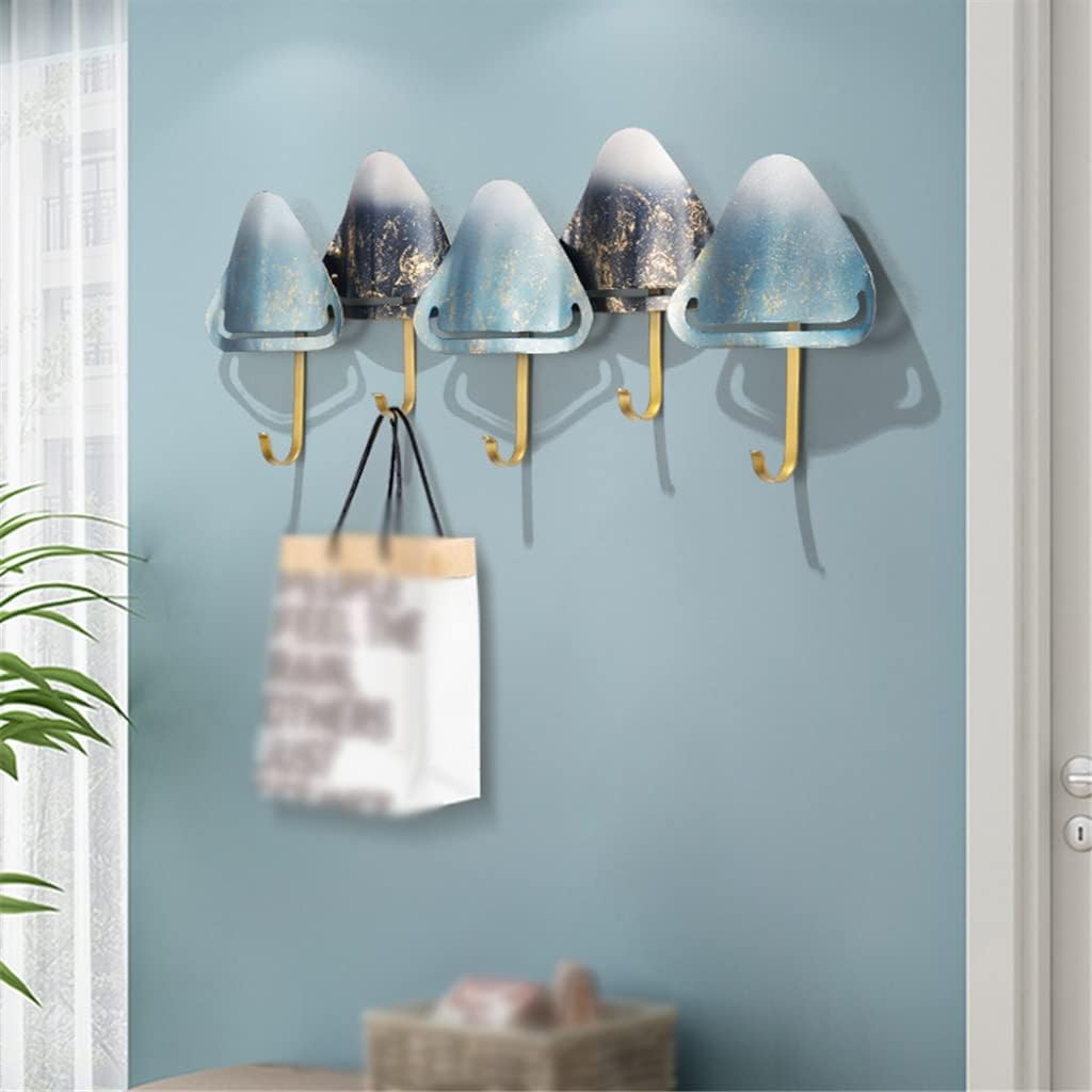 JSEIAJB Entrance Hook Entrance Door Hanger Wall Key Storage Rack Behind The Door Creative Wall-Mounted Coat Hook