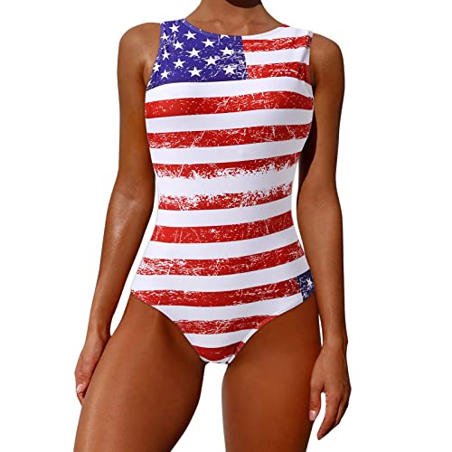 TTMall Bikini Azul Turquesa Traje de baño de Corte Fruncido para Mujer Bikini Monokini con Control de Barriga Bañador Novia Bride