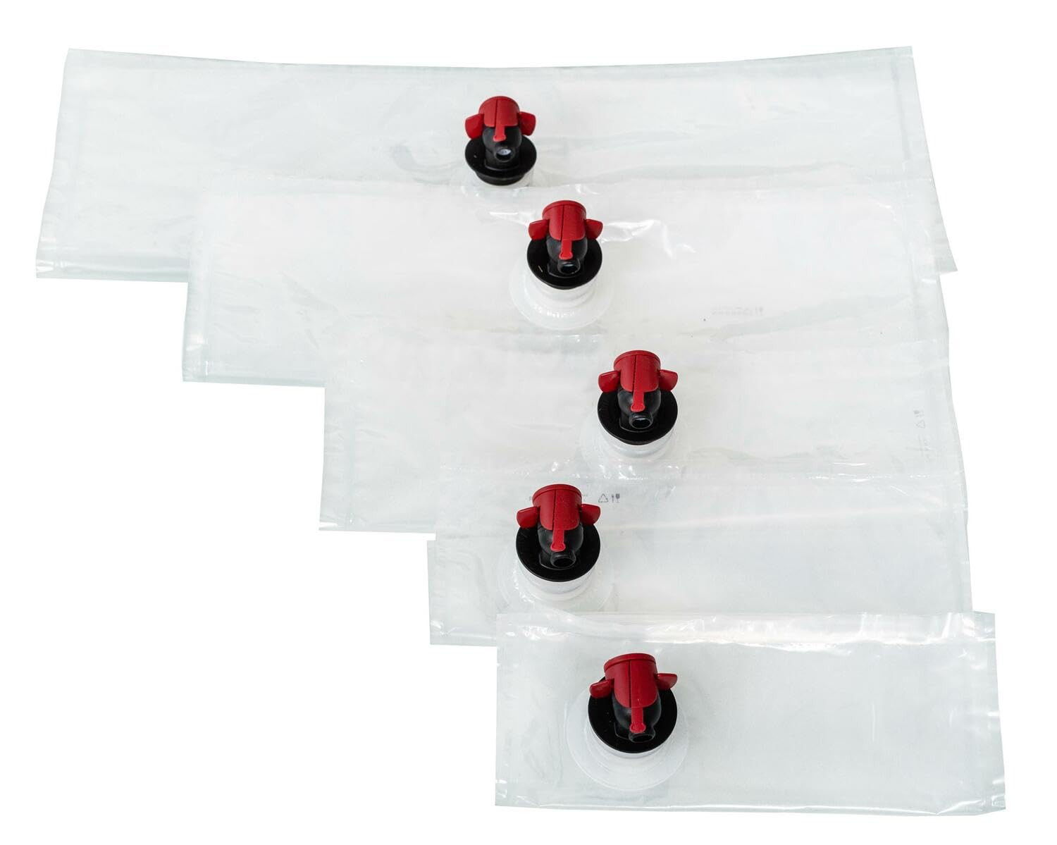50 Beutel für Bag in Box 5 Liter transparent