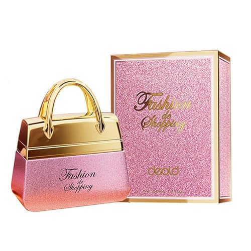 Morakot DEOLD Perfumes for Women, 1.76 oz Women's Eau de Floral Parfum Spray with Citrus, Rose & Jasmine Notes, Luxury Gift Box for Birthday, Anniversary & Holiday (Pink Bag)