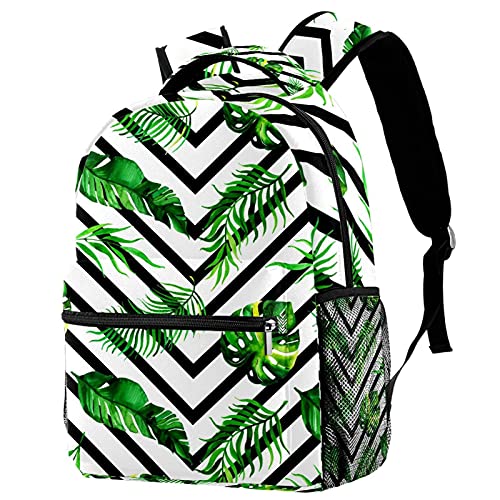 Sac à dos de voyage évasion tropicale aquarelle avec porte-gourde