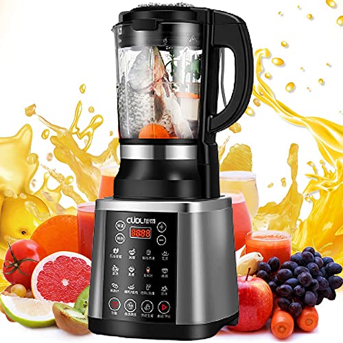 Blender Smoothie Maker 1200W Blender Mixer with 1.75L Glass Jug for Smoothie, Milk Shake, Frozen Fruit, Soup, Fruit Blender and Cocktail Maker and Ice Crush Gray