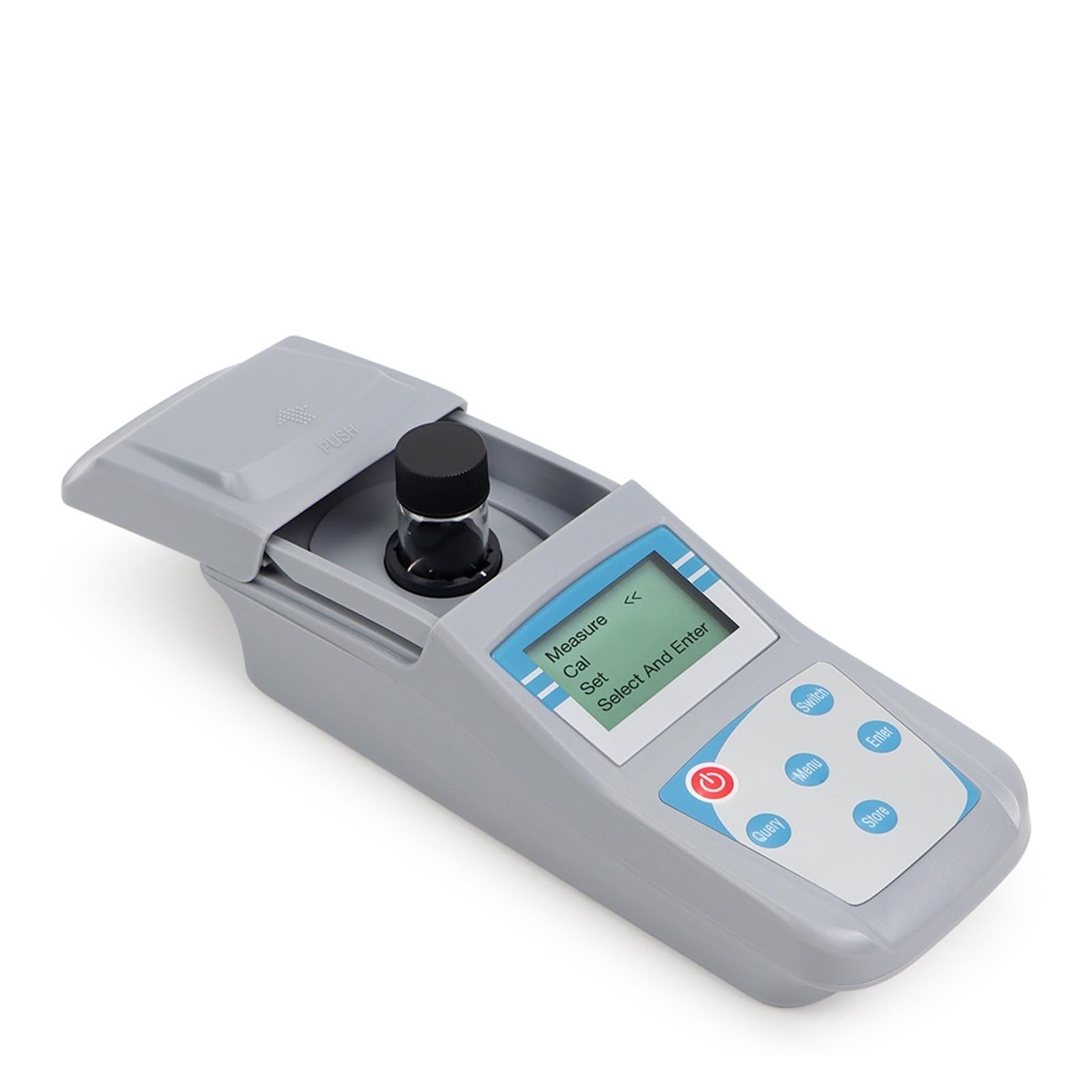 Digital Turbidimeter, Portable Handheld Turbidimeter Digital Turbidity Meter 0~200/1000 NTU Scattered Light Tester(ZD-2A (0-200NTU))