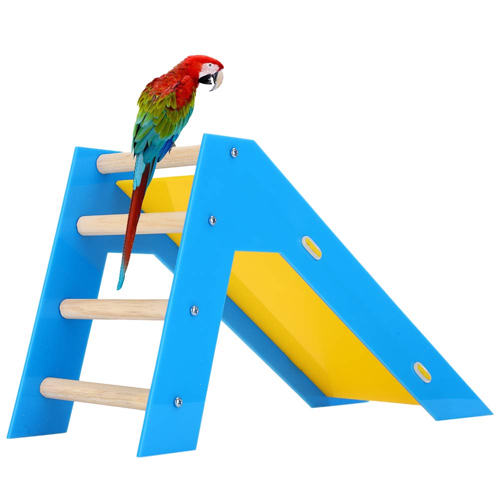 Juguetes de Diapositivas de Loro Entrenamiento de Aves Juguetes educativos Escaleras de Escalada de Loros Perchas Juguetes para Periquito Budgie Cockatiel Conure Lovebird Finch