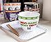 Boom Trendz Bowl Bop Miso Happy Japanese Ceramic Dinnerware Set | Includes 16-Ounce Ramen Noodle and Wooden Chopsticks Asian Food Dish For Home & Kitchen Kawaii Anime Gifts, Green