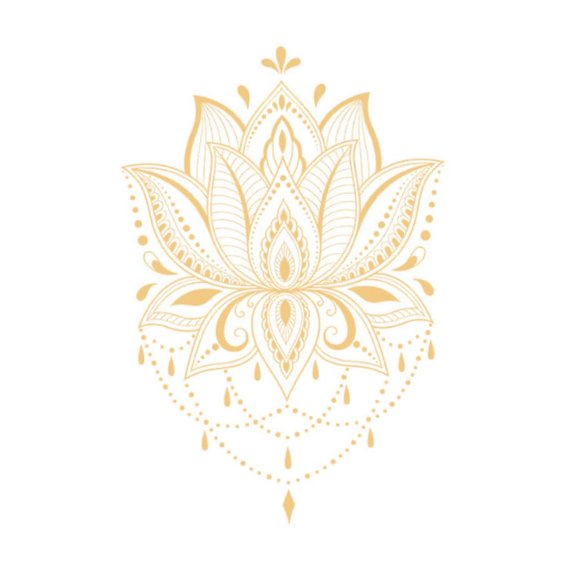 Autocollant mural de lotus pour studio de yoga et coin de méditation apaisant