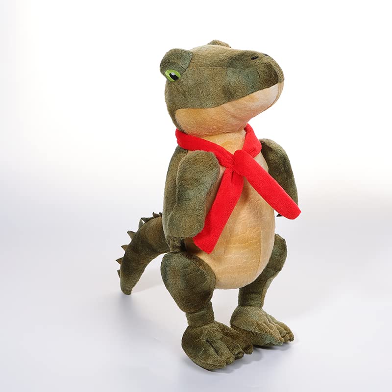 NILUTO2022 Lyle Crocodile Pillow Doll, 11.80in Lyle Crocodile Stuffed Animal Toy for Movie Fans Gift, Crocodile Plush Toy, Soft Crocodile Pillow Doll for Kids and Adults (Brown)