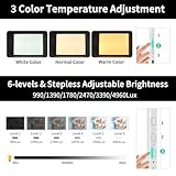 TOHETO Rechargeable A2 Light Pad for Diamond Painting 25.2''x18.4'', Magnetic Diamond Art Light Board, Wireless Lightbox for Tracing and Drawing, Cordless LED Light Table for Sketching, Weeding Vinyl - Image 4
