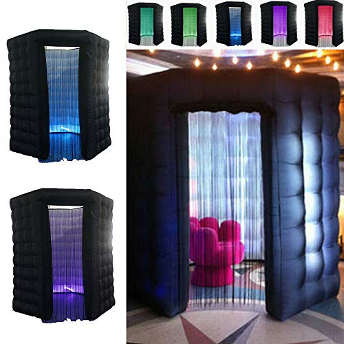 LED Fotostudio Set Lichtzelt Produkt Fotografie Aufblasbares Studio 2,5 * 2,5 * 2,5M – Bild 4