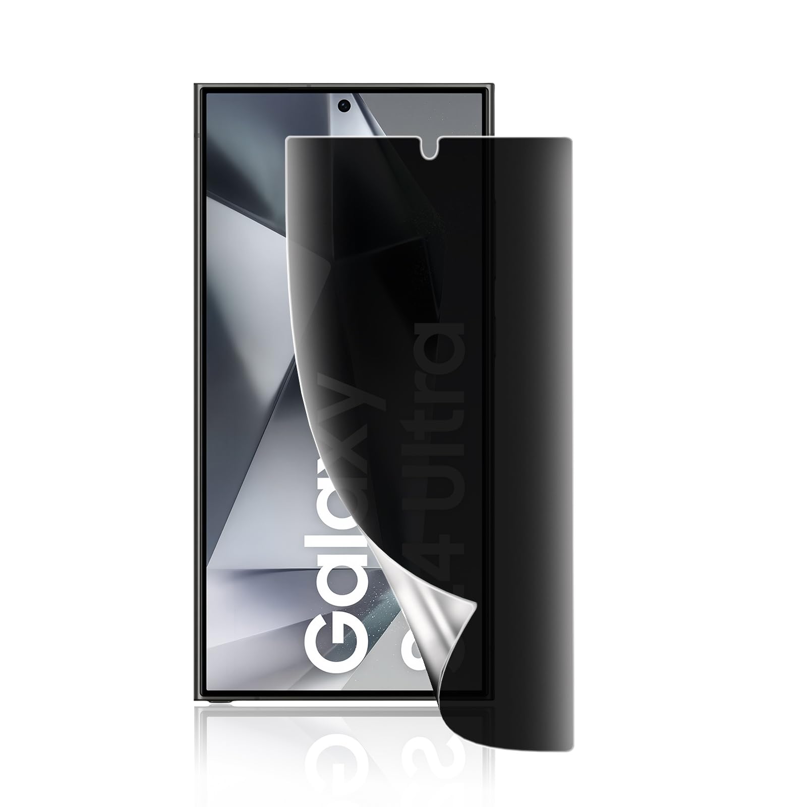 VEVEN 対応 Galaxy S24 Ultra フイルム 指紋防止 【覗き見防止】 衝撃吸収/スクラッチ防止/傷つきにくい/超薄型 SC-52E/SCG26 保護フィルム 軟 TPU素材 ギャラクシーS24Ultra フィルム