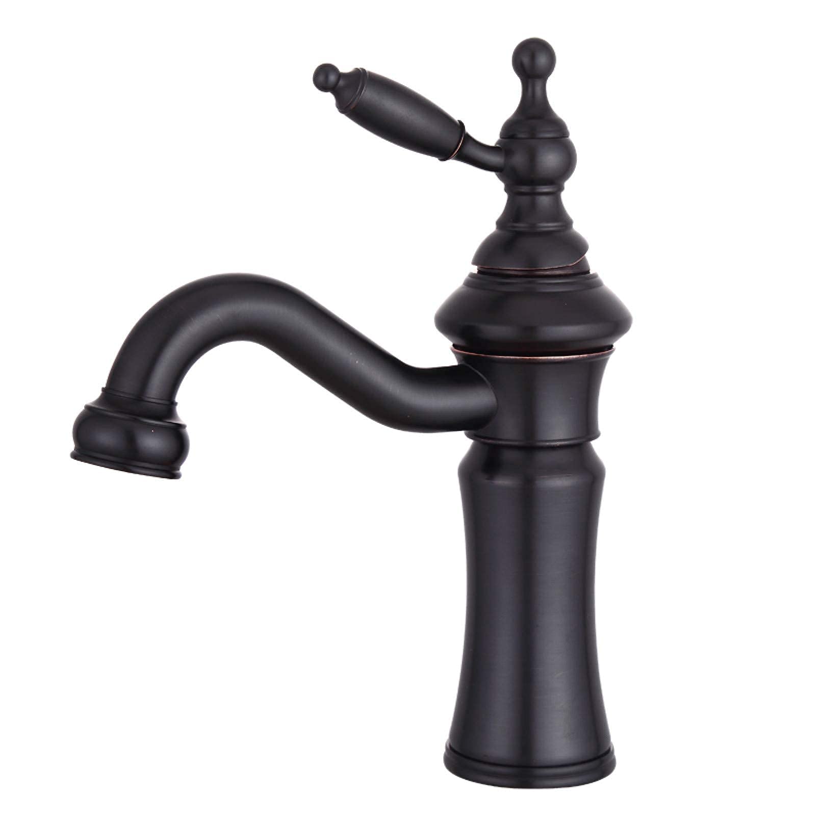 Mitigeur monotrou robinet de lavabo de salle de bain chromé Br2017430b