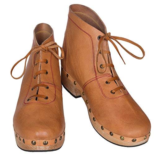 Daquela modelo Allariz - Zuecos o zocos tradicionales gallegos para mujer (35)