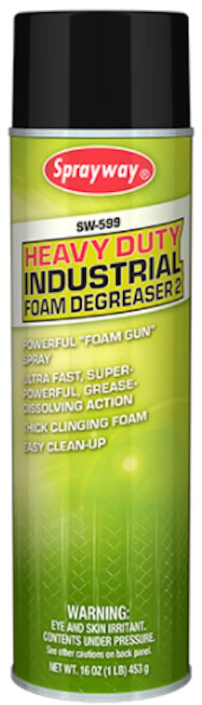 Sprayway Heavy Duty Industrial Foam Degreaser 2; 20 oz can; 1 count