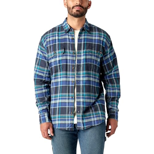 Chemise en flanelle Flex Dickies pour homme - Coupe confort et manches longues