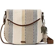 Sakroots Artist Circle Foldover Crossbody Bag in Eco-Twill, Multifunctional Purse