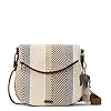 Sakroots Artist Circle Foldover Crossbody Bag in Eco-Twill, Multifunctional Purse