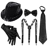 Accessori Con Paillettes,Accessori Per Costume Da Uomo,Paillettes Anni