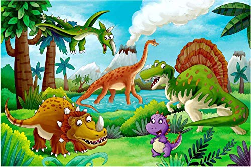 100 Piece Jigsaw Puzzles for Kids 4-8 Puzzles for Toddler Dinosaur Puzzle Children Learning Preschool Educational Puzzles Toys for Boys and Girls…