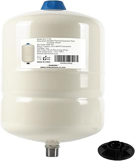 EFIELD Water Heater Expansion Tank, 2.1 Gallon, 3/4 in MNPT Connection, Thermal Pressure Protection,