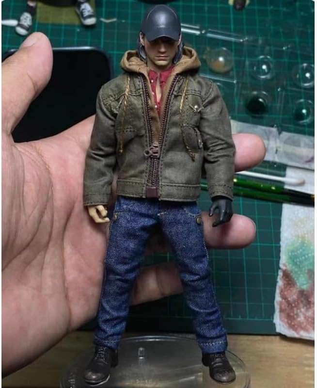 1/12 Male Soldier Clothes Coat Jeans Model for 6" NOTA nw Action Figures