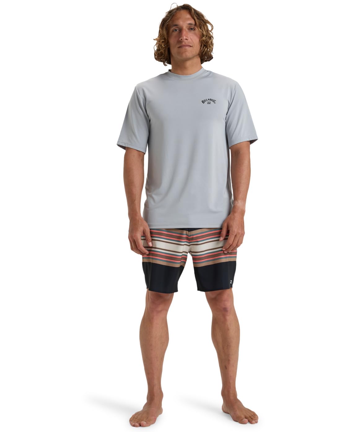 BILLABONG Arch Crew SS T-Shirt Homme (Lot de 1)