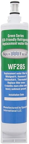 Aqua Fresh 4396508 Filtro de agua de repuesto para refrigerador compatible con 4396508, 4396510, EDR5RXD1, NLC240V, PNL240V, 4396508p, 4396510p,