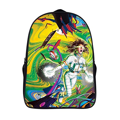 Sac à dos d'école astronaute imperméable pour protéger les cahiers de la pluie
