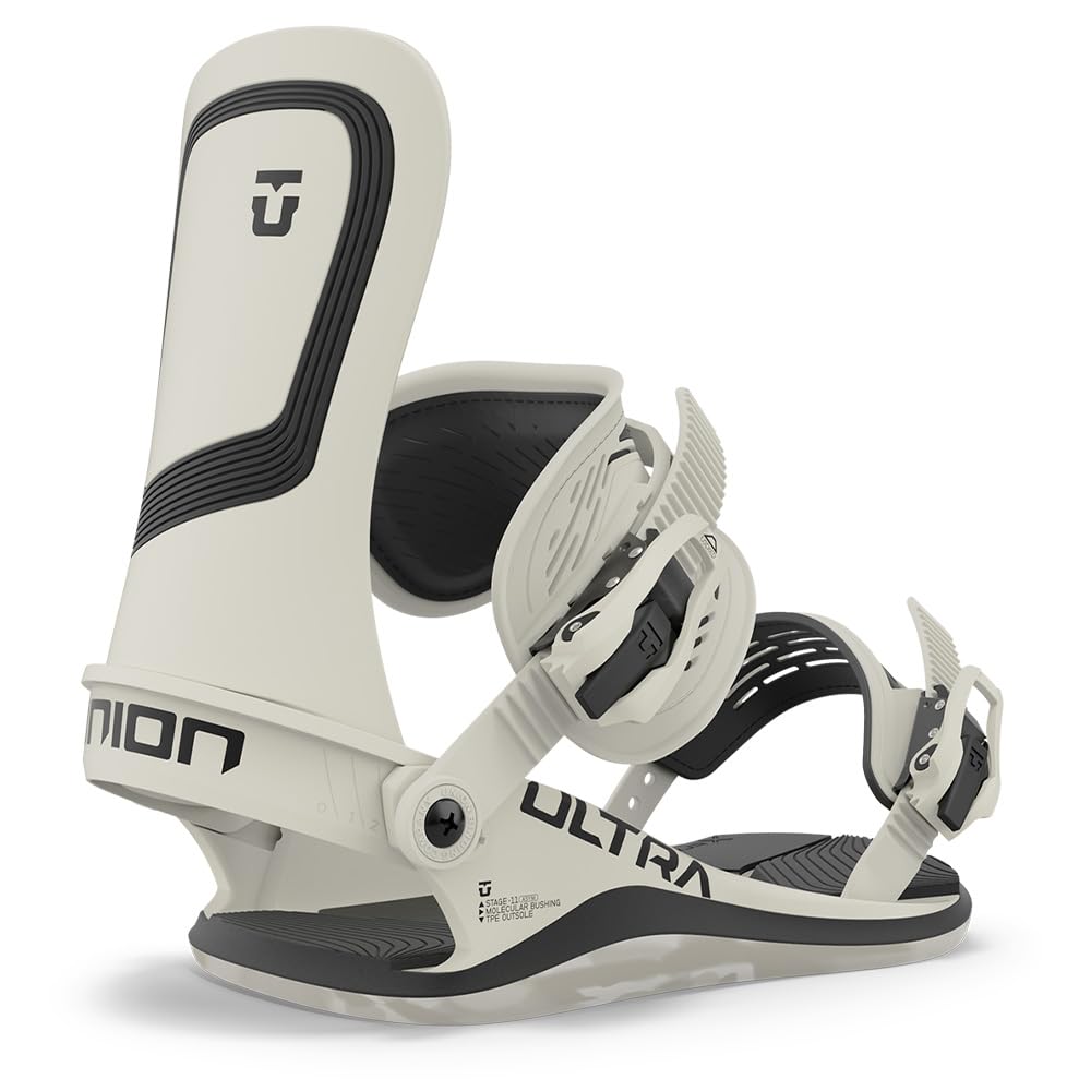 Amazon.com : Union Ultra M. Mens Snowboard Bindings, L, Bone