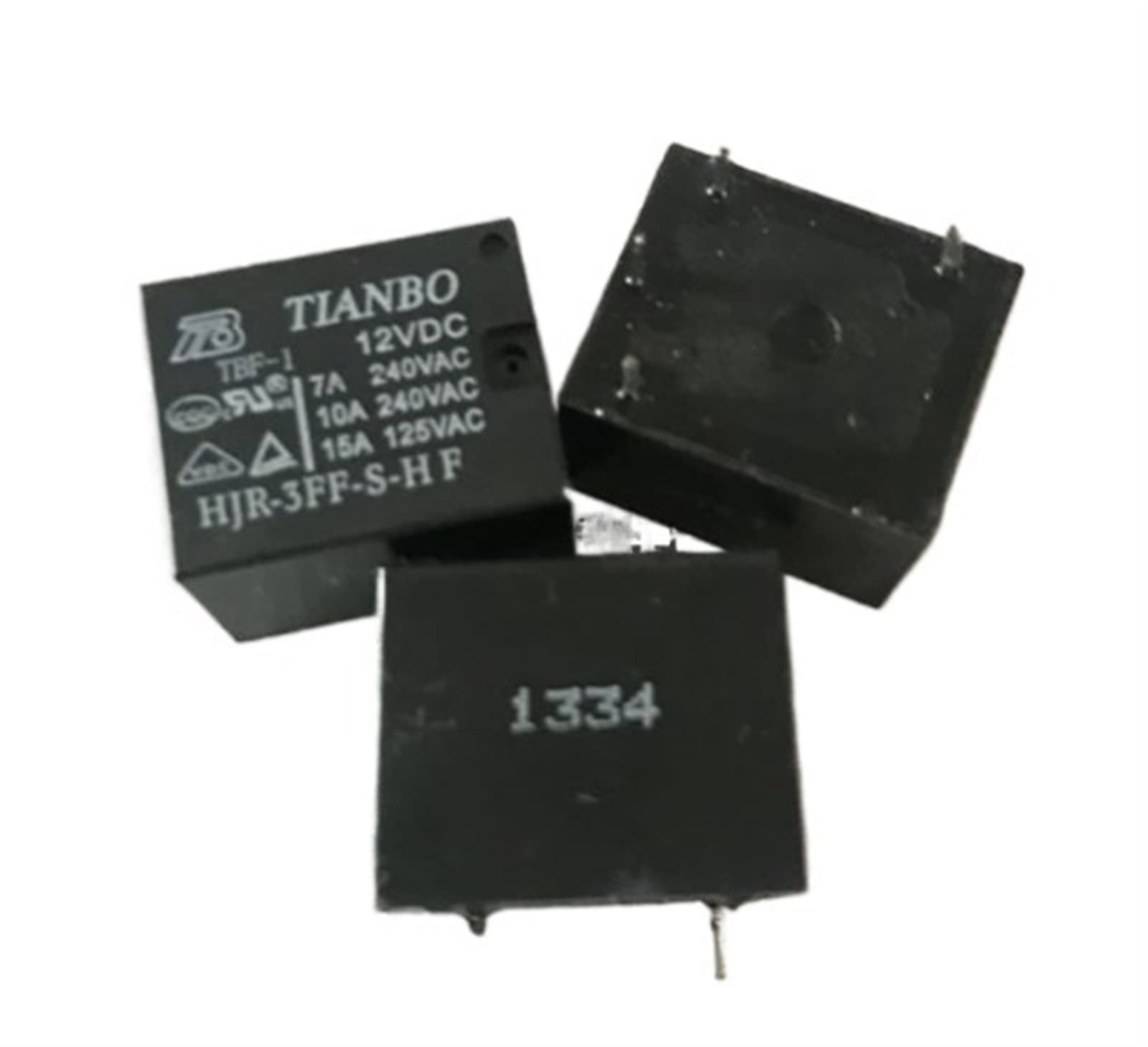 Relé HJR-3FF-SH-24V con capacidad de conmutación de 10A para alta resistencia eléctrica