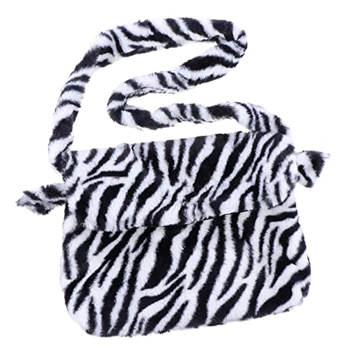 Sac peluche zébrée BESPORTBLE le compagnon idéal pour vos sorties et voyages